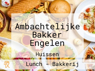 Ambachtelijke Bakker Engelen